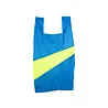 Susan Bijl Susan Bijl - the new shopping bag medium - wave & fluo yellow Susan Bijl Susan Bijl - the new shopping bag medium - wave & fluo yellow