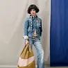 Susan Bijl Susan Bijl - the new shopping bag large - camel & tone Susan Bijl Susan Bijl - the new shopping bag large - camel & tone