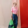 Susan Bijl Susan Bijl - the new shopping bag large - greenscreen & sailor Susan Bijl Susan Bijl - the new shopping bag large - greenscreen & sailor