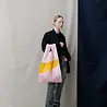 Susan Bijl Susan Bijl - the new shopping bag large - pale pink & lino Susan Bijl Susan Bijl - the new shopping bag large - pale pink & lino