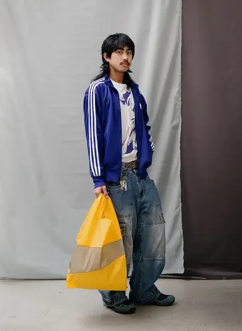Susan Bijl Susan Bijl - the new shopping bag large - reflect & clay Susan Bijl Susan Bijl - the new shopping bag large - reflect & clay