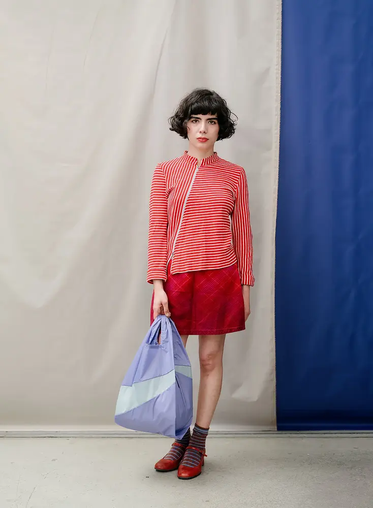Susan Bijl Susan Bijl - the new shopping bag medium - treble & surfspray Susan Bijl Susan Bijl - the new shopping bag medium - treble & surfspray