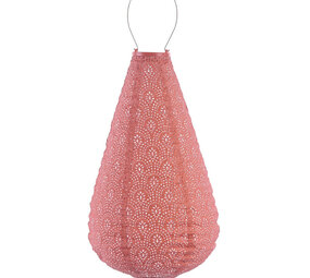 Lumiz Lumiz - solar lantaarn - drop 28 - fan orange Lumiz Lumiz - solar lantaarn - drop 28 - fan orange