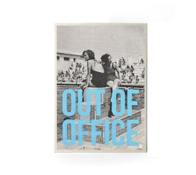 Carte Kencre Carte kencre - zeefdruk print M (A5) - out of office Carte Kencre Carte kencre - zeefdruk print M (A5) - out of office