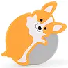 Kikkerland Kikkerland - pizza cutter - corgi lovers Kikkerland Kikkerland - pizza cutter - corgi lovers