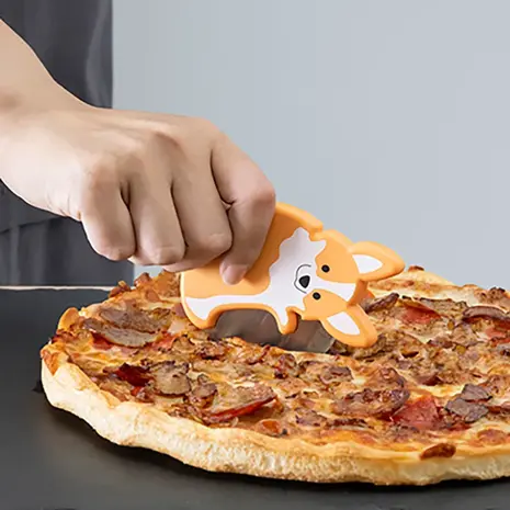 Kikkerland Kikkerland - pizza cutter - corgi lovers Kikkerland Kikkerland - pizza cutter - corgi lovers