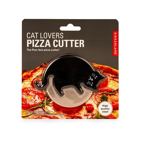 Kikkerland Kikkerland - pizza cutter - cat lovers Kikkerland Kikkerland - pizza cutter - cat lovers