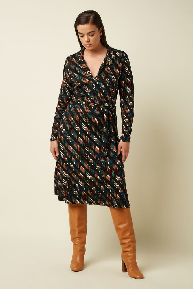 King Louie King Louie - lola dress lewis - black