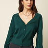 King Louie King Louie - cardi v raglan cocoon - pine green