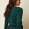 King Louie King Louie - cardi v raglan cocoon - pine green