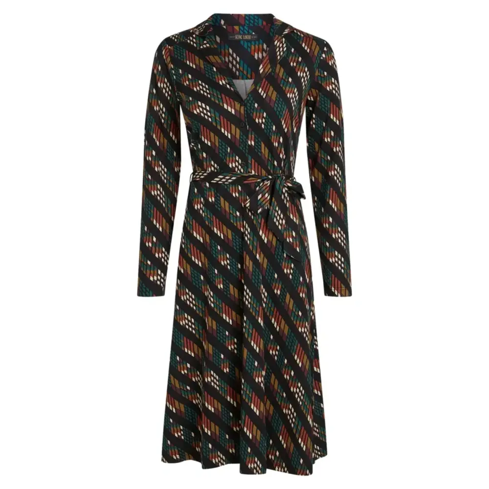 King Louie King Louie - lola dress lewis - black