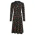 King Louie - lola dress lewis - black