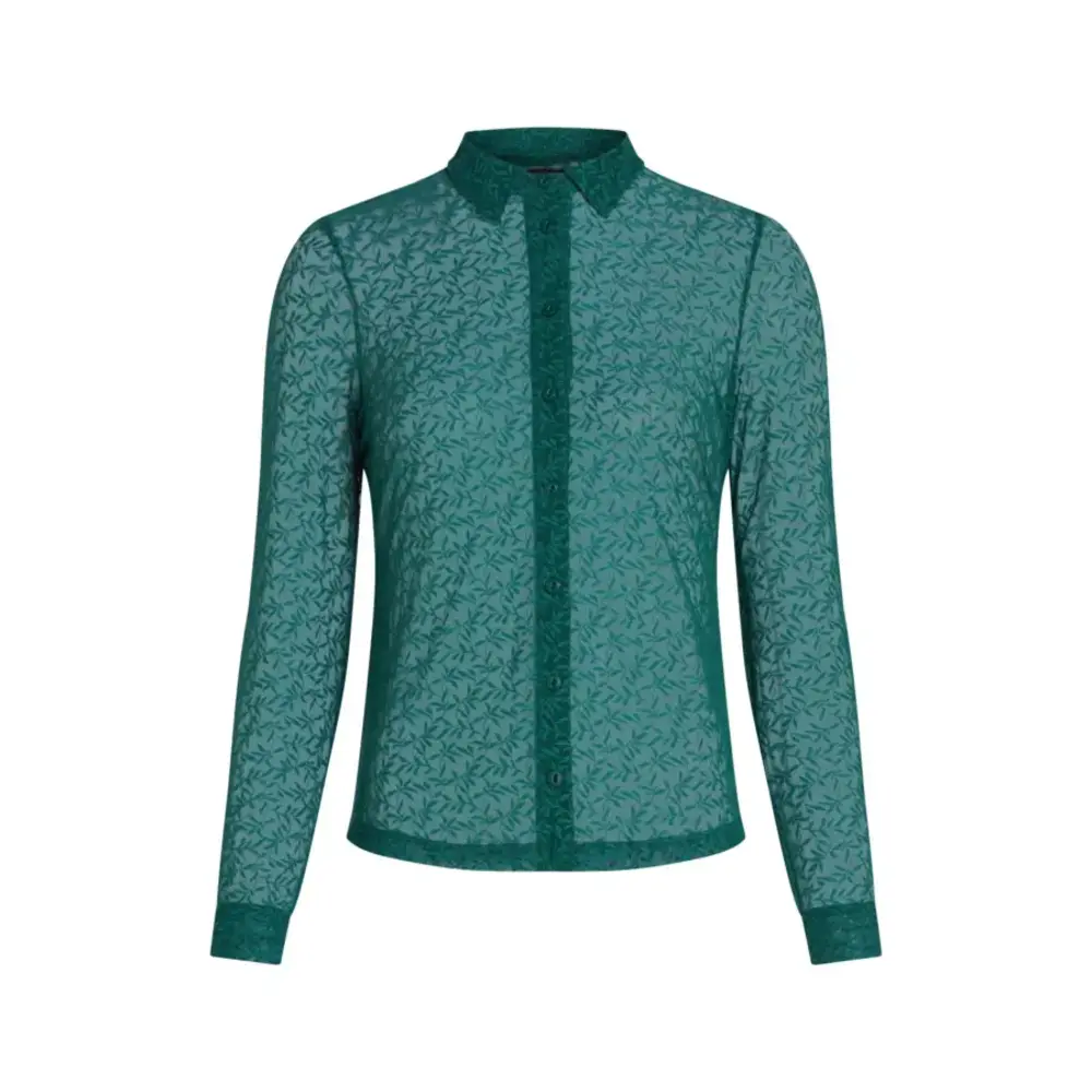 King Louie King Louie - blouse stretch lace - dragonfly green King Louie King Louie - blouse stretch lace - dragonfly green