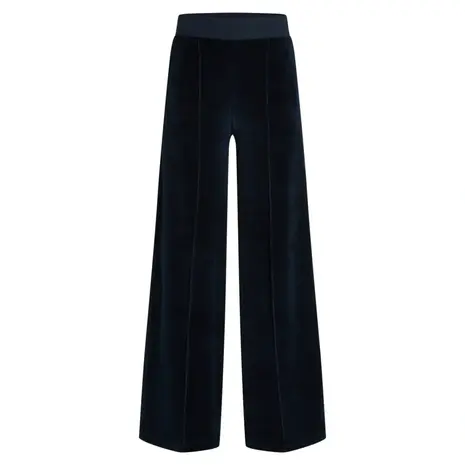 King Louie King Louie - sweat pants baton velvet - sapphire blue King Louie King Louie - sweat pants baton velvet - sapphire blue