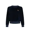 King Louie King Louie - febe sweater baton velvet - sapphire blue King Louie King Louie - febe sweater baton velvet - sapphire blue