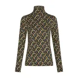 King Louie King Louie - rollneck top madee - black