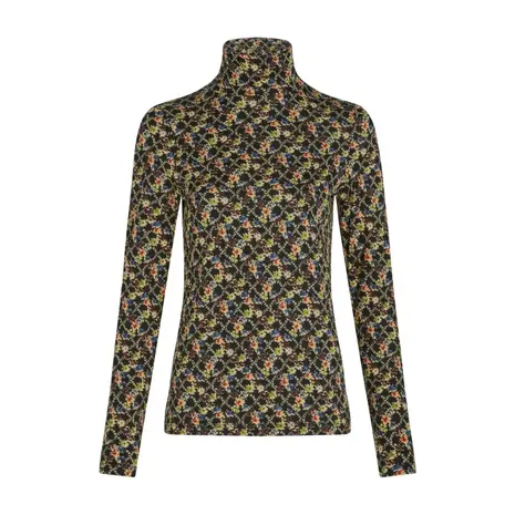 King Louie King Louie - rollneck top madee - black