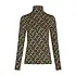 King Louie - rollneck top madee - black