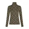King Louie King Louie - rollneck top madee - black