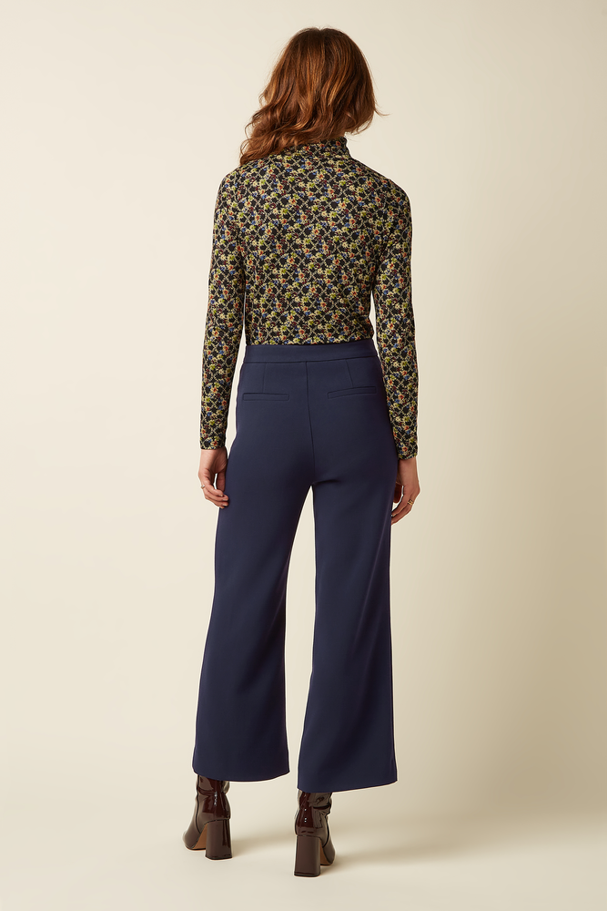 King Louie King Louie - rollneck top madee - black