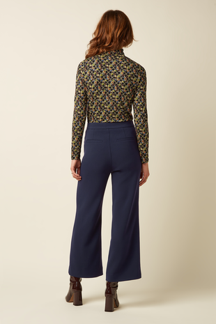 King Louie King Louie - rollneck top madee - black