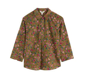 Seasalt Seasalt - st keverne shirt - plant cuttings fern moss Seasalt Seasalt - st keverne shirt - plant cuttings fern moss