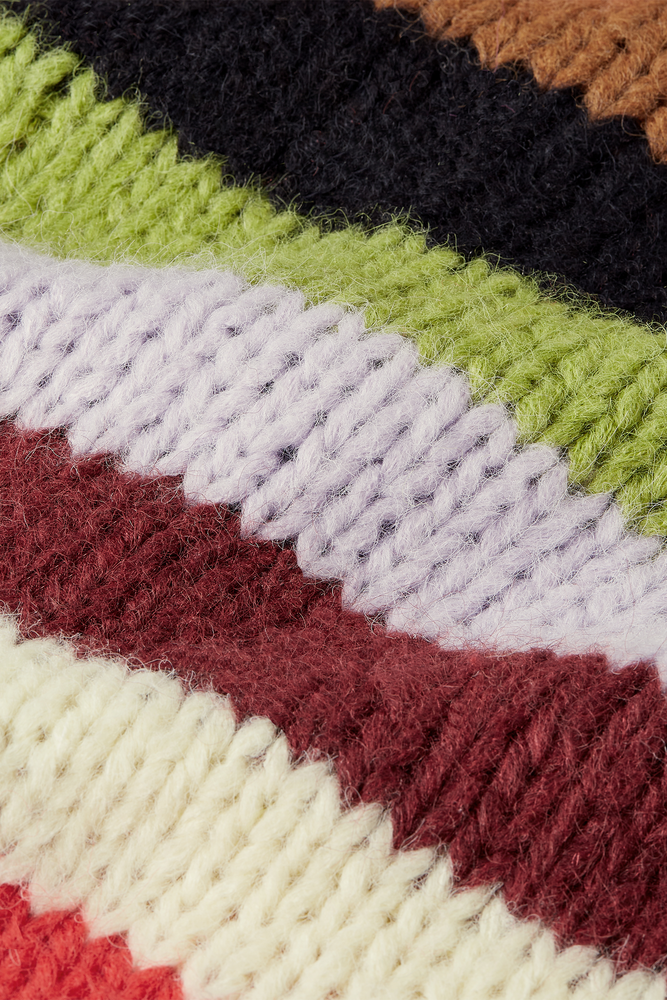 King Louie King Louie - raglan cardi campo knit stripe - multi color