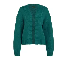 King Louie King Louie - cardi oversize short campo knit - antique green King Louie King Louie - cardi oversize short campo knit - antique green