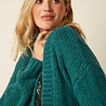 King Louie King Louie - cardi oversize short campo knit - antique green King Louie King Louie - cardi oversize short campo knit - antique green