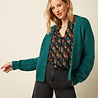 King Louie King Louie - cardi oversize short campo knit - antique green King Louie King Louie - cardi oversize short campo knit - antique green