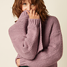 King Louie King Louie - cardi oversize short campo knit - mauve pink