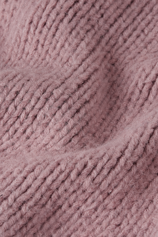 King Louie King Louie - cardi oversize short campo knit - mauve pink