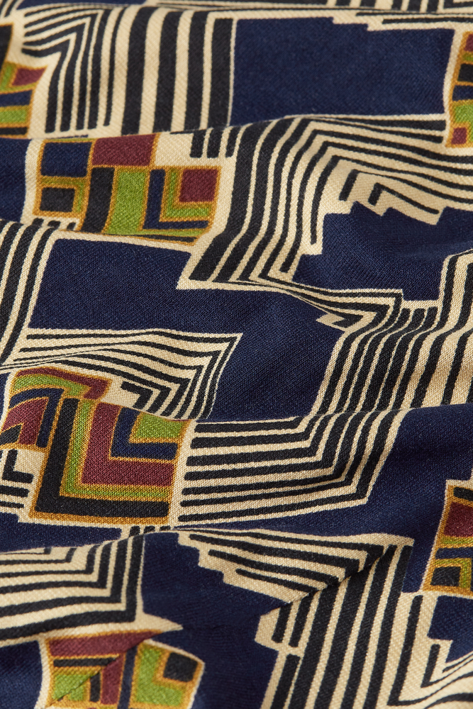 King Louie King Louie - blouse leia - evening blue King Louie King Louie - blouse leia - evening blue