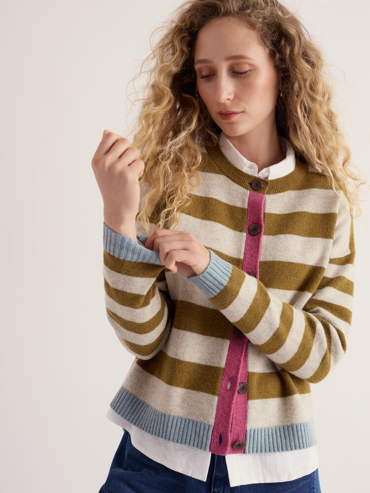 Seasalt Seasalt - pinwell cardigan - bright shape fern moss Seasalt Seasalt - pinwell cardigan - bright shape fern moss