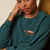 King Louie King Louie - bibi sweater wilde sweat - pine green King Louie King Louie - bibi sweater wilde sweat - pine green