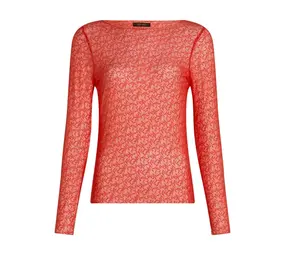 King Louie King Louie - ria top stretch lace - fire red King Louie King Louie - ria top stretch lace - fire red