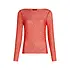 King Louie - ria top stretch lace - fire red