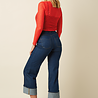 King Louie King Louie - ria top stretch lace - fire red King Louie King Louie - ria top stretch lace - fire red