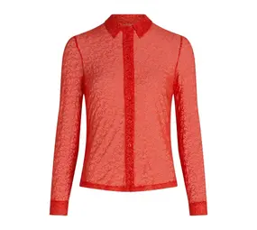 King Louie King Louie - blouse stretch lace - fire red