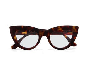 Okkia Okkia - leesbril Claudia - big cat eye - classic havana