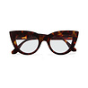 Okkia Okkia - leesbril Claudia - big cat eye - classic havana