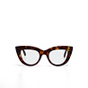 Okkia Okkia - leesbril Claudia - big cat eye - classic havana