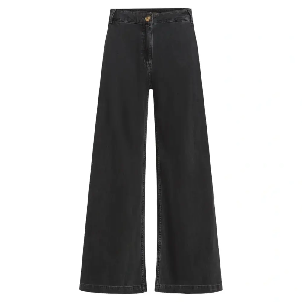 King Louie King Louie - peppa pants petite rock denim - black King Louie King Louie - peppa pants petite rock denim - black
