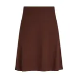 King Louie King Louie - border skirt milano uni - rum brown