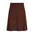 King Louie - border skirt milano uni - rum brown King Louie - border skirt milano uni - rum brown