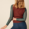King Louie King Louie - button v spencer match knit - spicy brown King Louie King Louie - button v spencer match knit - spicy brown