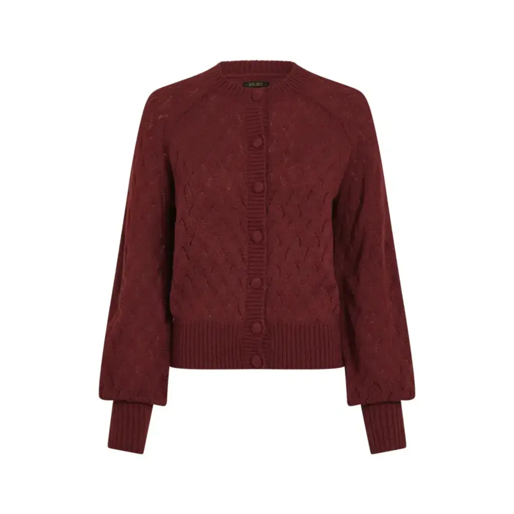 King Louie King Louie - cardi raglan farfalle - henna red King Louie King Louie - cardi raglan farfalle - henna red