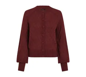 King Louie King Louie - cardi raglan farfalle - henna red King Louie King Louie - cardi raglan farfalle - henna red
