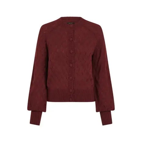 King Louie King Louie - cardi raglan farfalle - henna red King Louie King Louie - cardi raglan farfalle - henna red