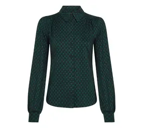 King Louie King Louie - carina blouse chelsea - black King Louie King Louie - carina blouse chelsea - black